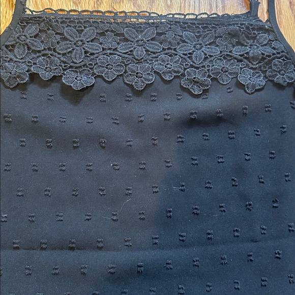 Shein Emery Rose Black Square Neck Camisole - Picture 3 of 4